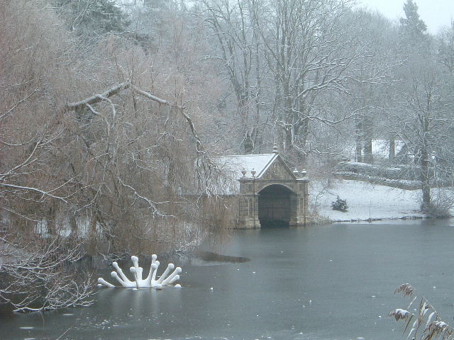 Burghley Sculpture Park - winter 2005